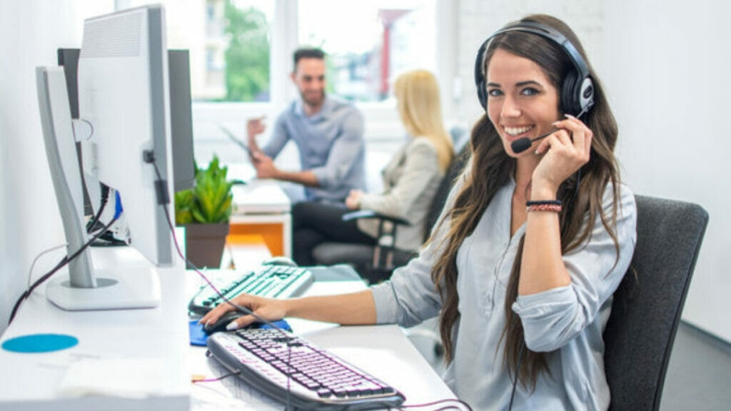 Customer service executive - female